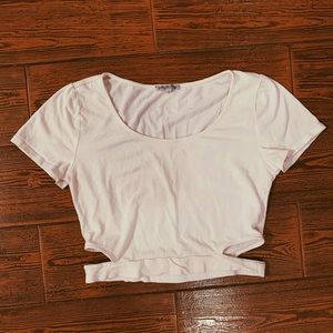 Cut out crop top